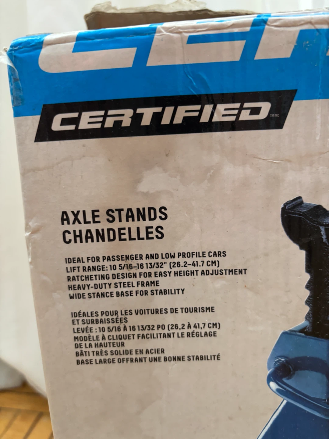 Certified Axle Stands (2 Tonnes) - photo 4