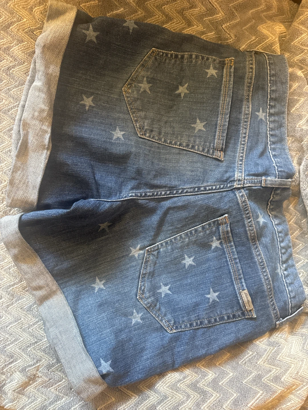 Eddie Bauer Women's Star Denim Shorts Size 10 - photo 3