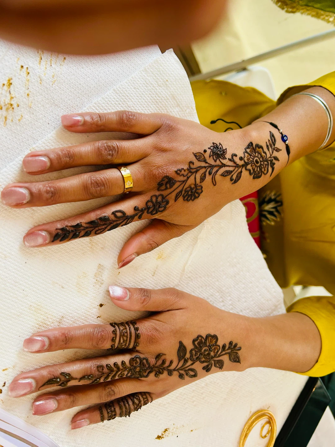 Intricate Henna Designs for Hands .DM for inquiries ❤️ - photo 3