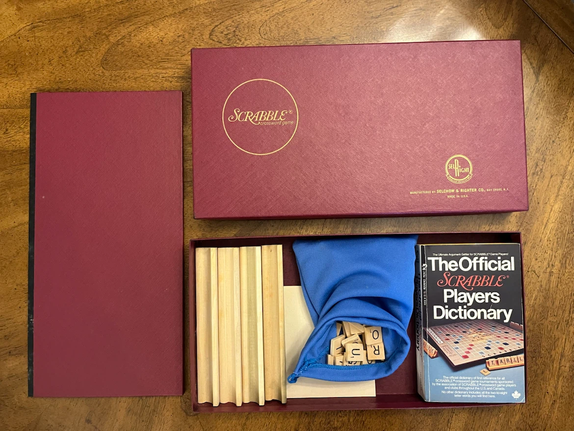Vintage Official Scrabble Crossword Game - photo 4