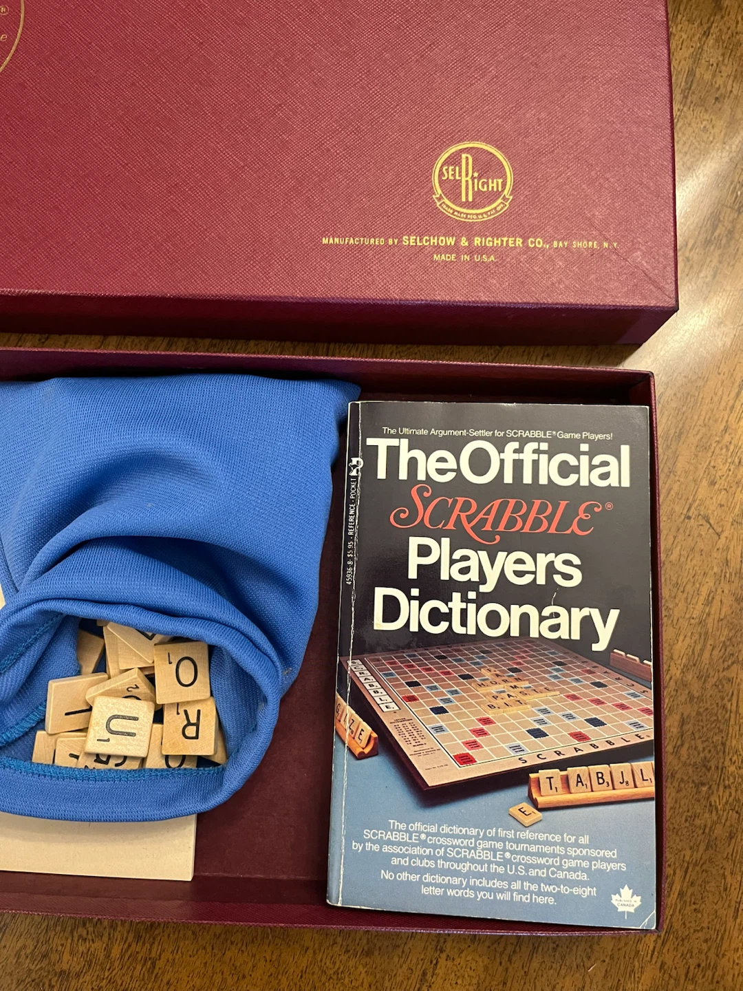 Vintage Official Scrabble Crossword Game - photo 5