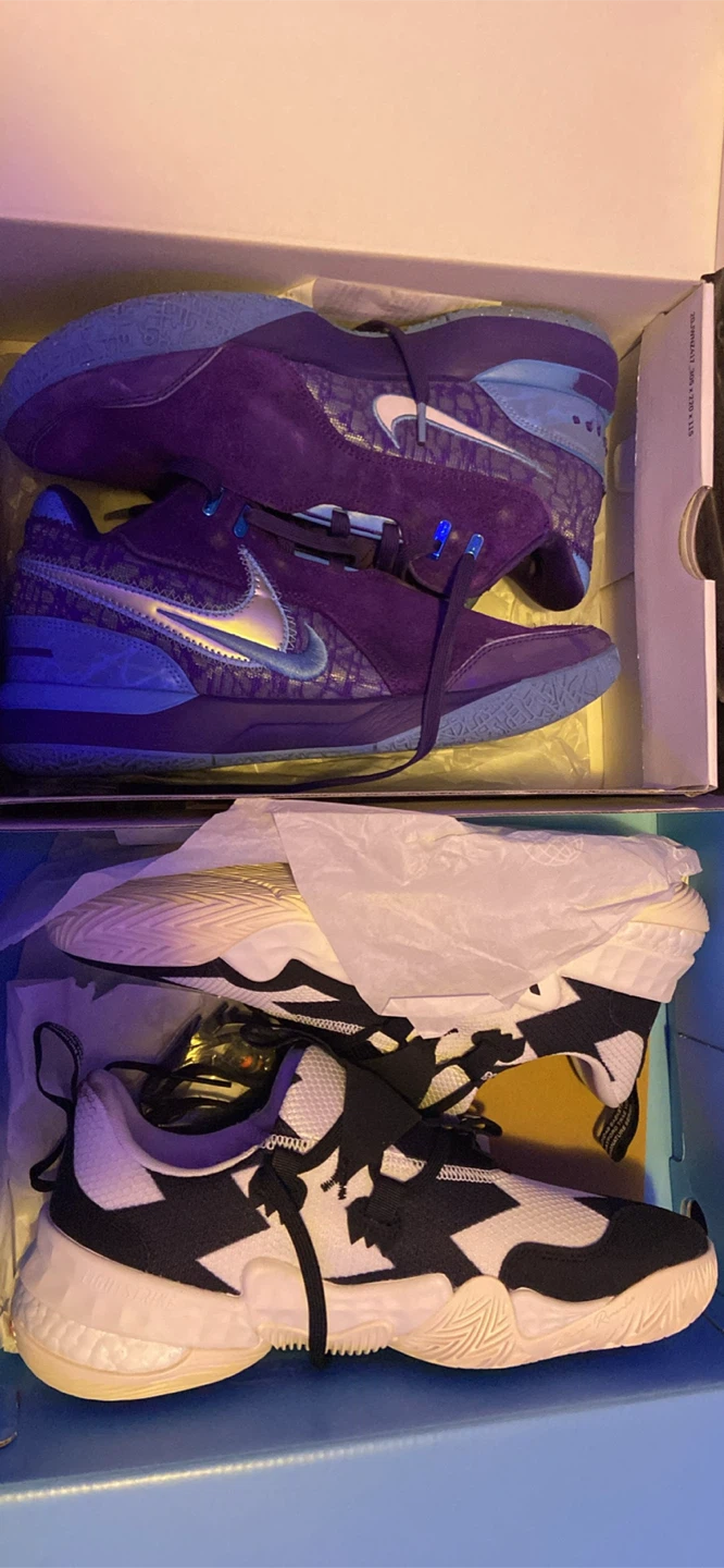 Xbox and basketball shoes
