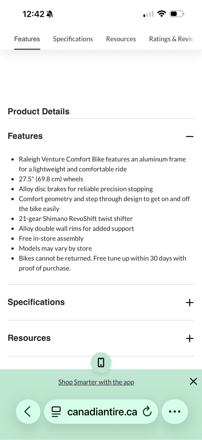 Women’s Raleigh Venture 2 bicycle - photo 2