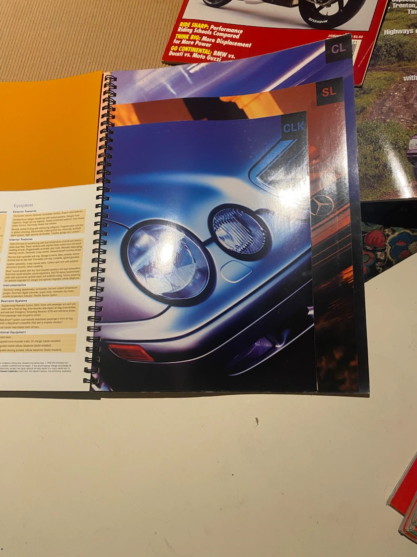 Mercedes-Benz SLK CLK Brochure - photo 4