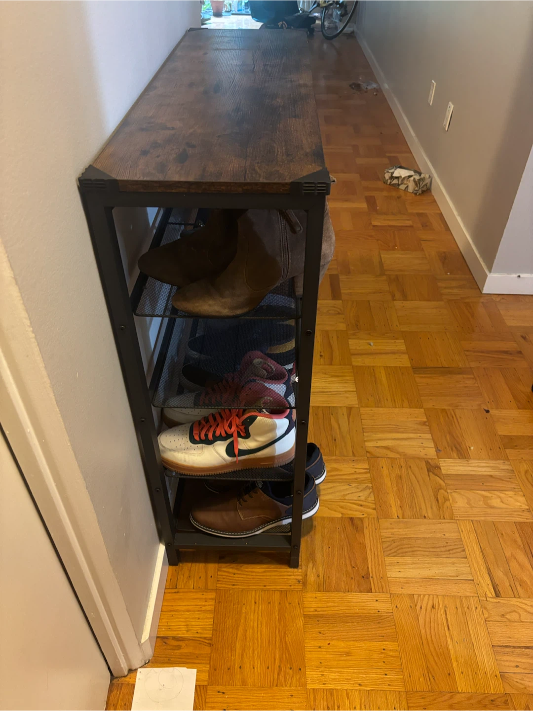5 Tier 25 Pair 39.4" W Shoe Rack Storage - photo 3