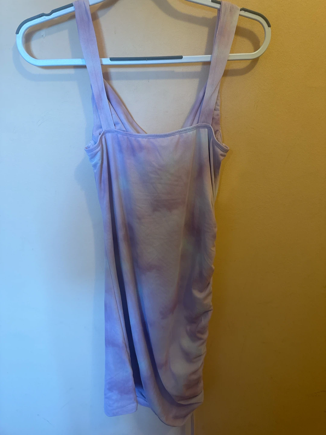 Tie Dye Ruched Mini Dress - photo 3