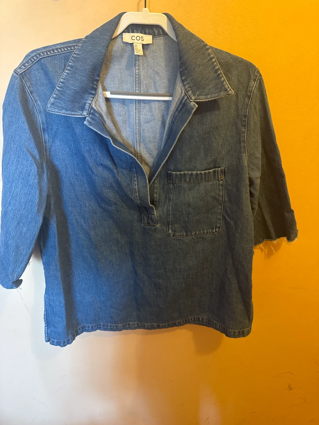 COS Denim Shirt Jacket - Size 10