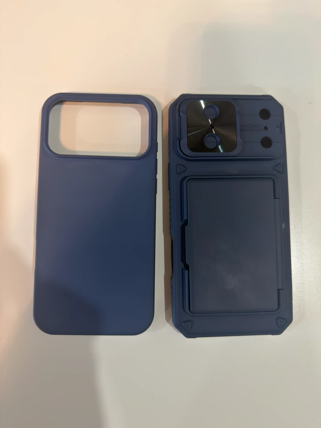 2 iPhone 17 Pro Max Case - RFID protection wallet case + Silicon