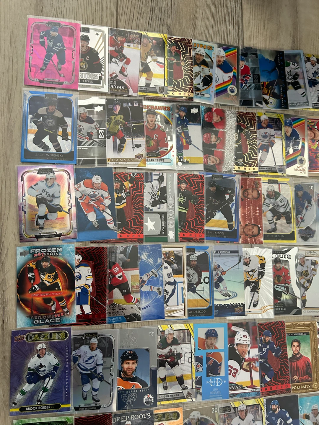 Huge hockey card insert/rookie lot - photo 2