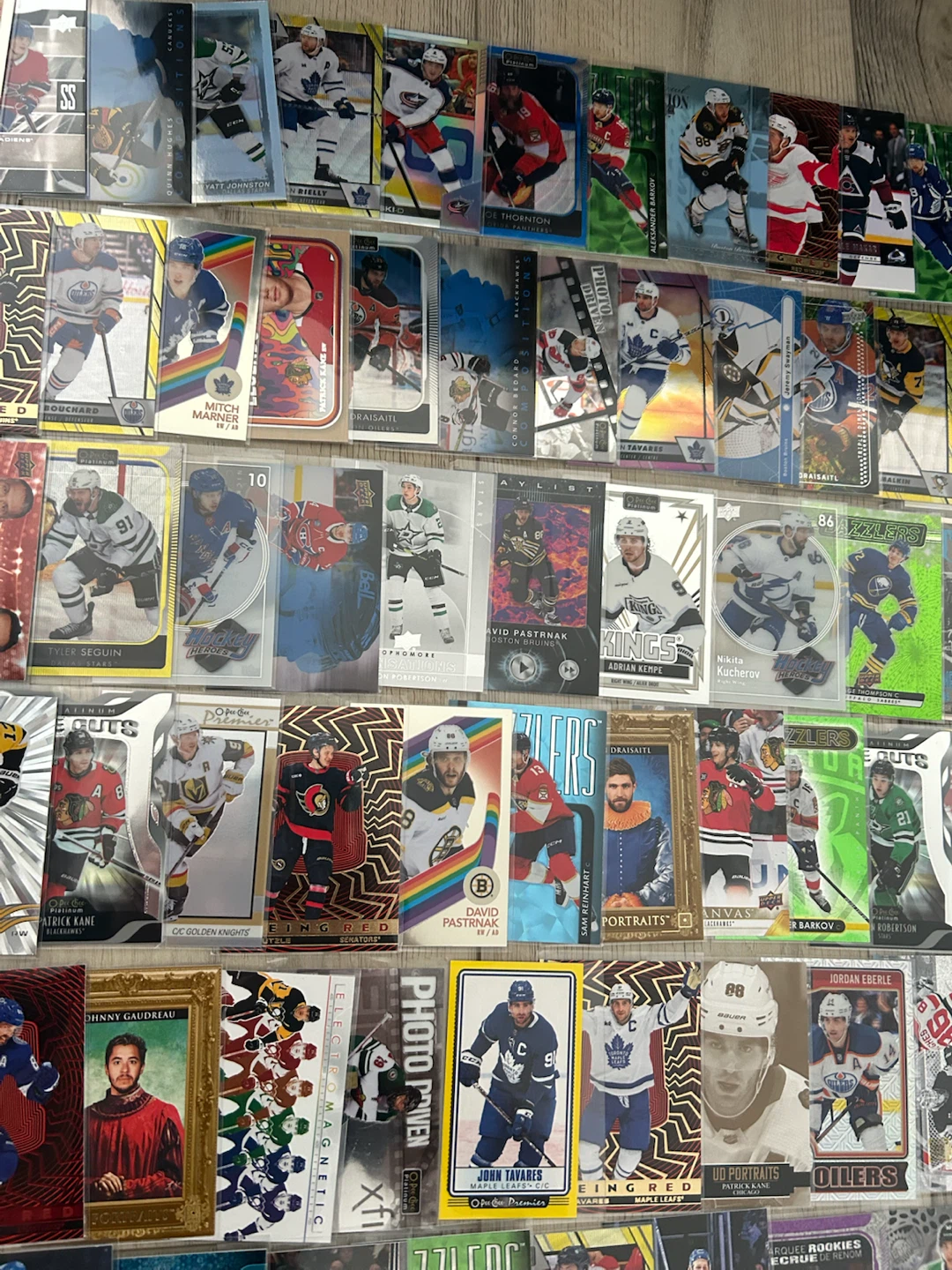 Huge hockey card insert/rookie lot - photo 3