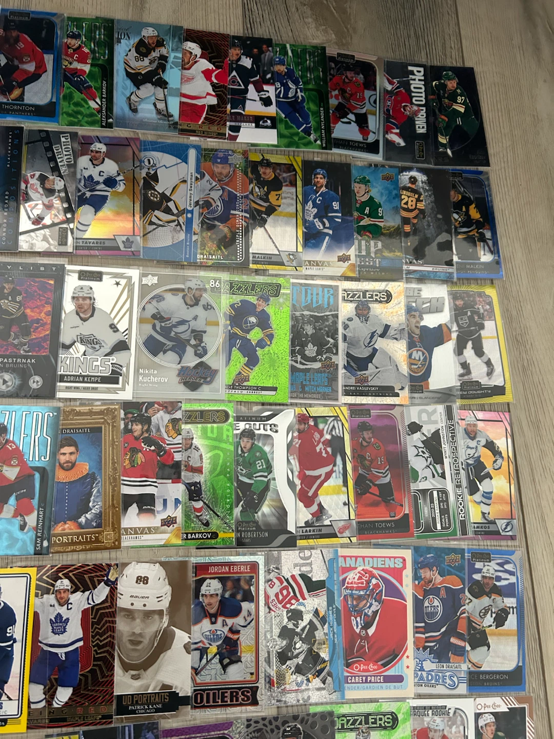 Huge hockey card insert/rookie lot - photo 4