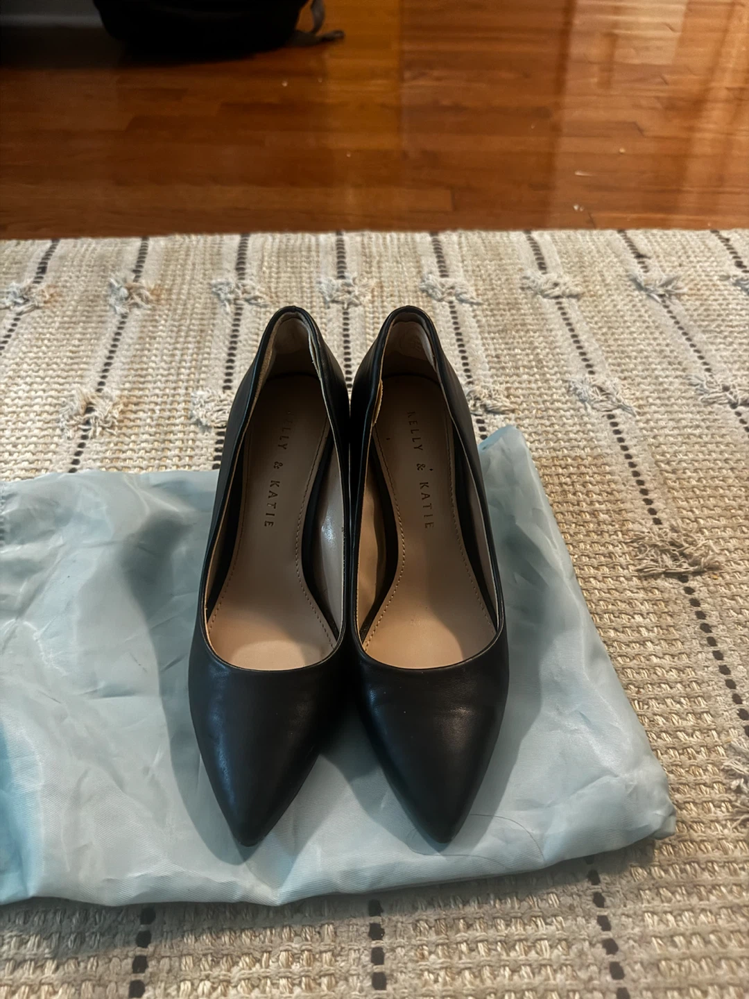 Kelly & Katie Black Heels size 5.5