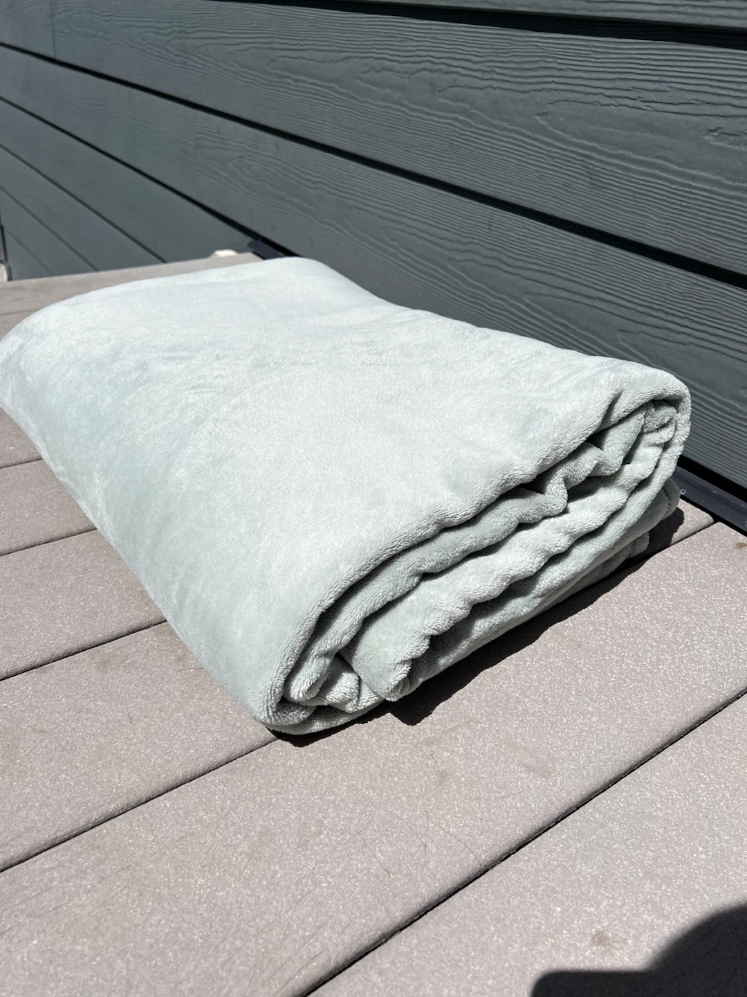 Mint Green Plush Blanket