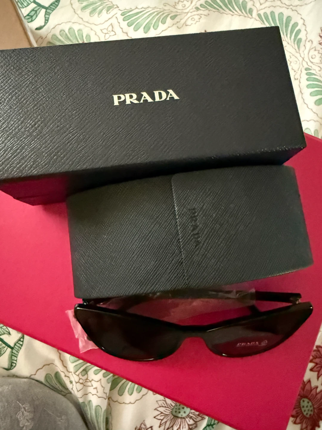 Prada Cat-Eye Sunglasses - Black - photo 2