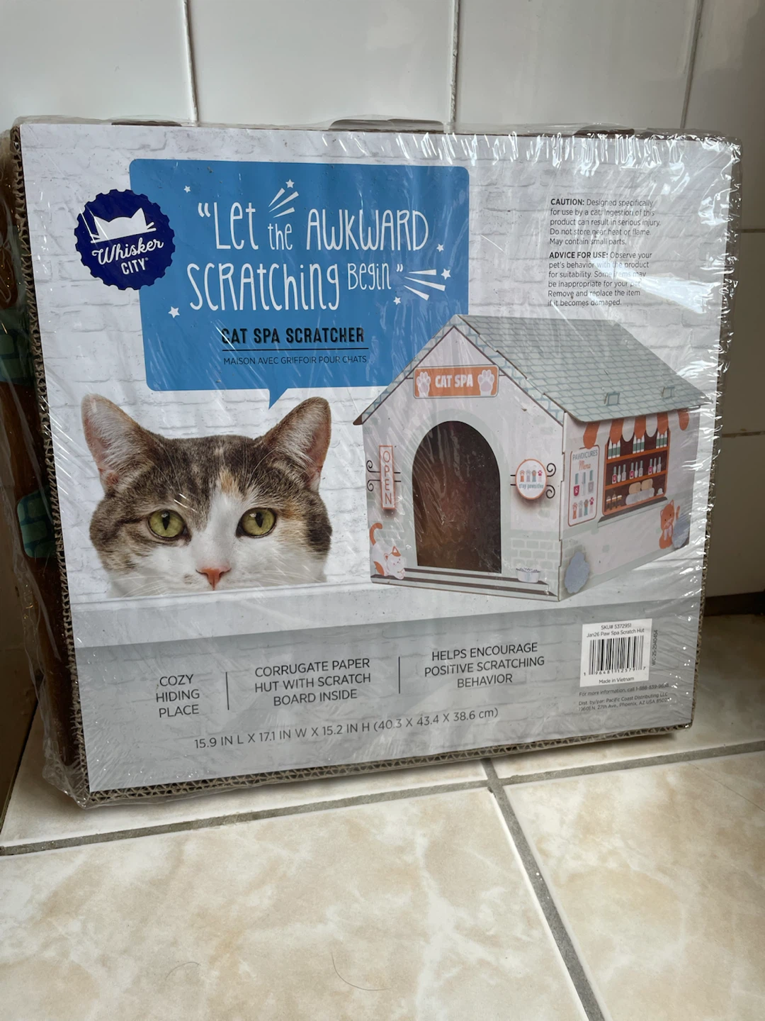Brand New Cat Scratcher House