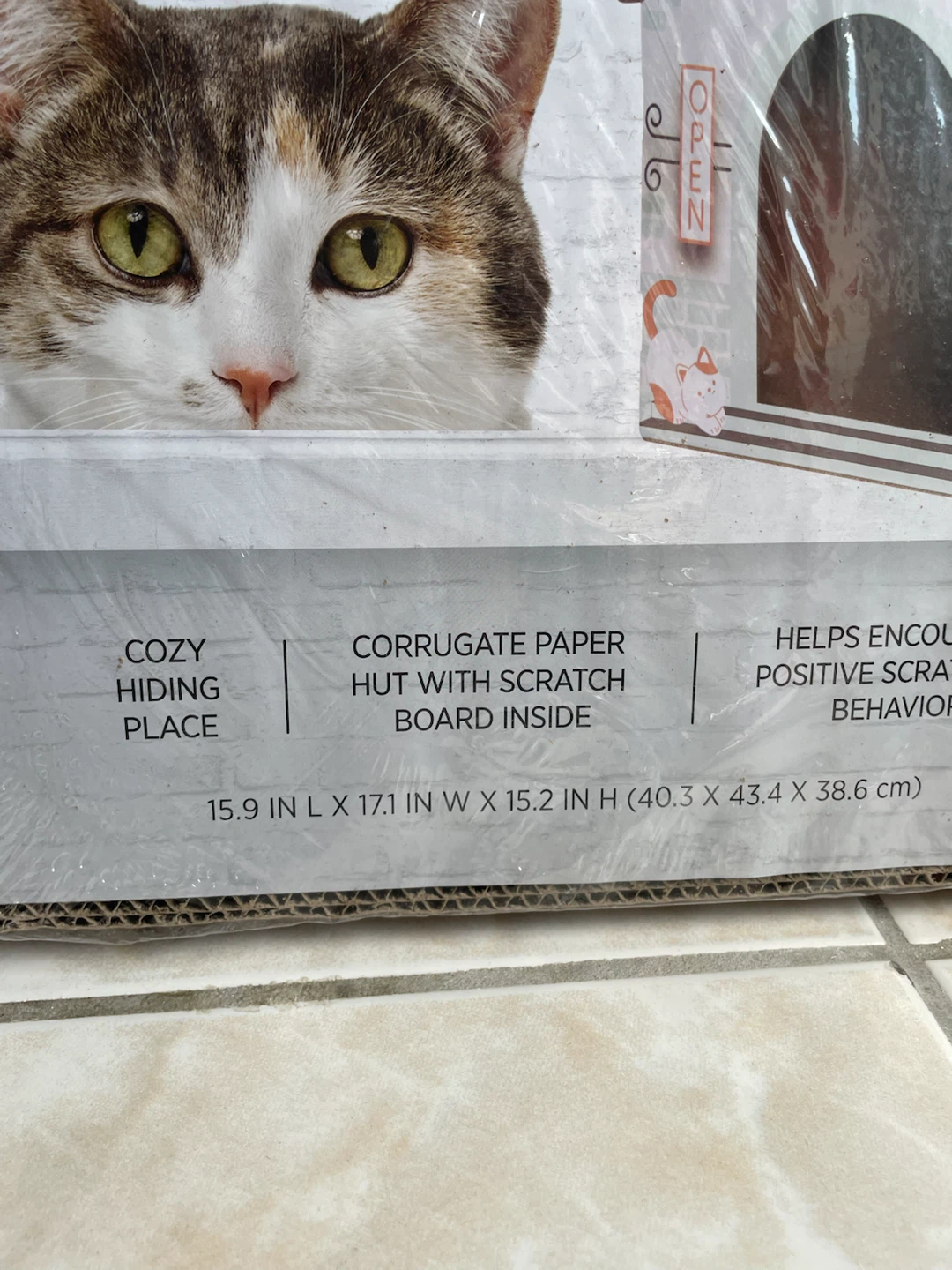 Brand New Cat Scratcher House - photo 2