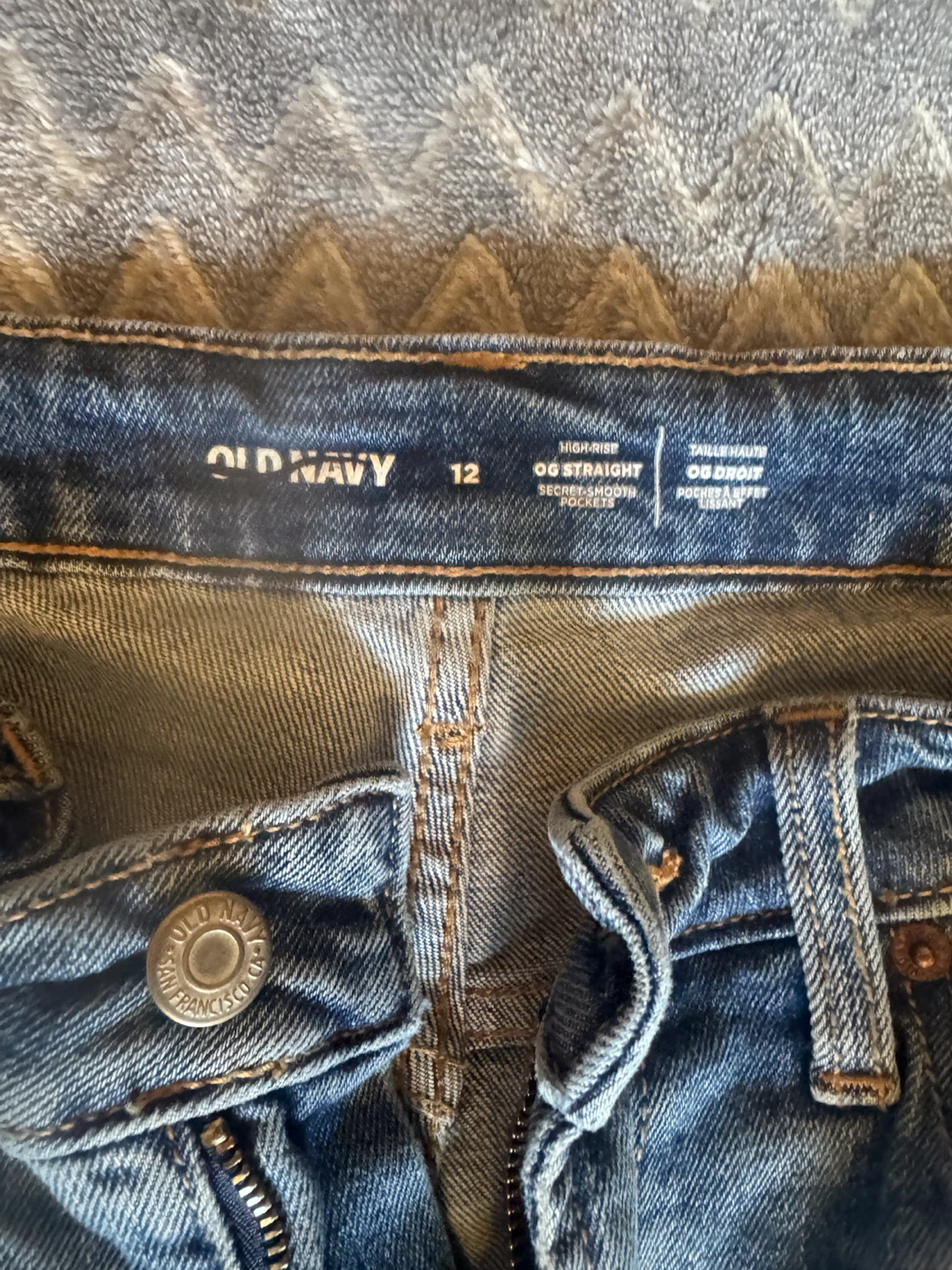 Old Navy High-Rise OG Straight Jeans - photo 2