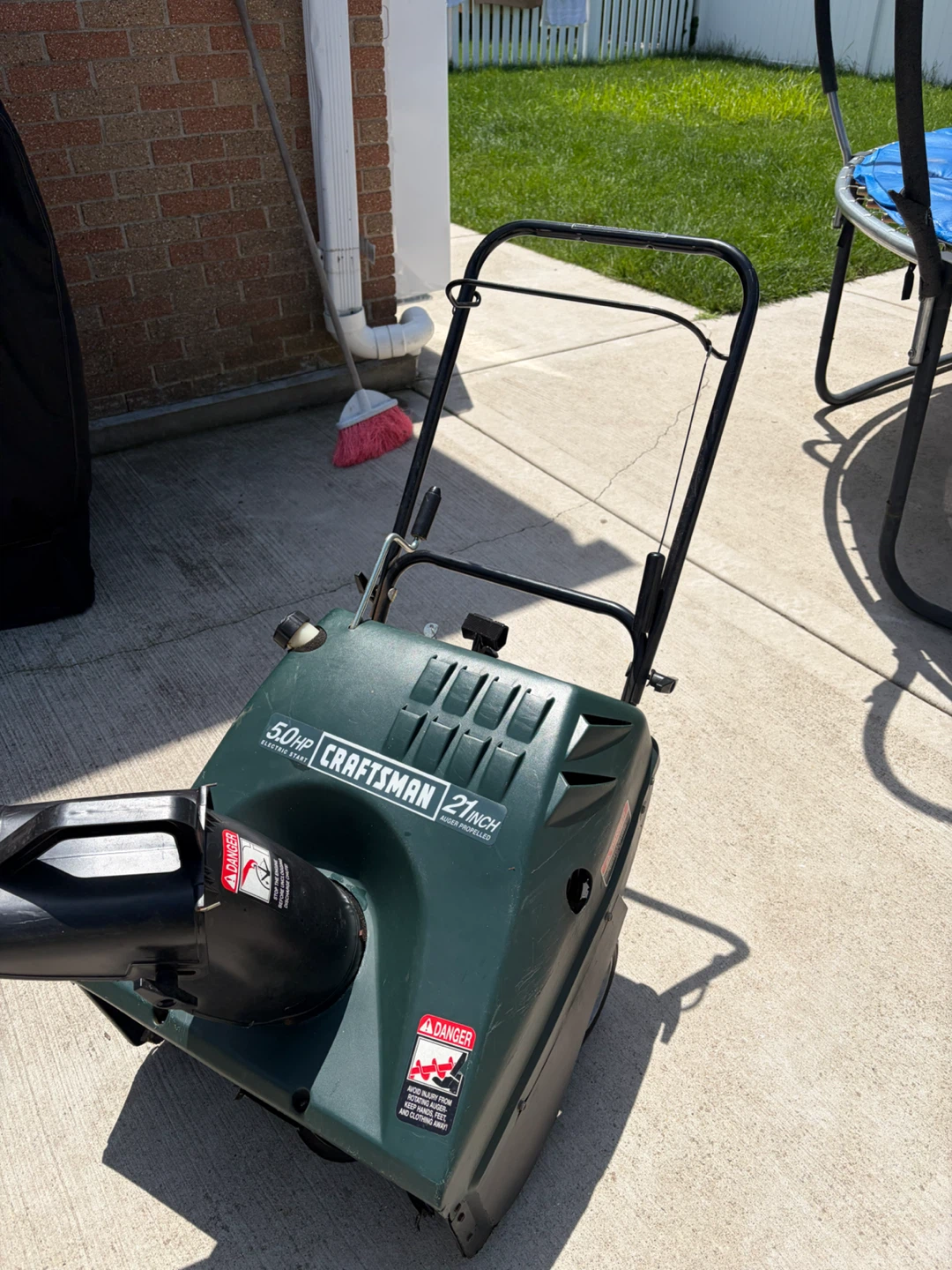 Craftsman 5.0 HP 21-inch Electric Start Snow Blower