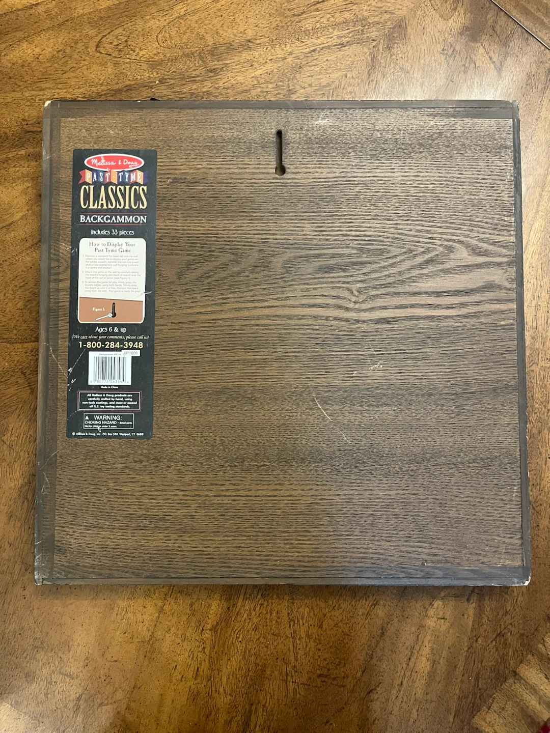 Melissa & Doug Past Time Classics Backgammon Game - photo 2