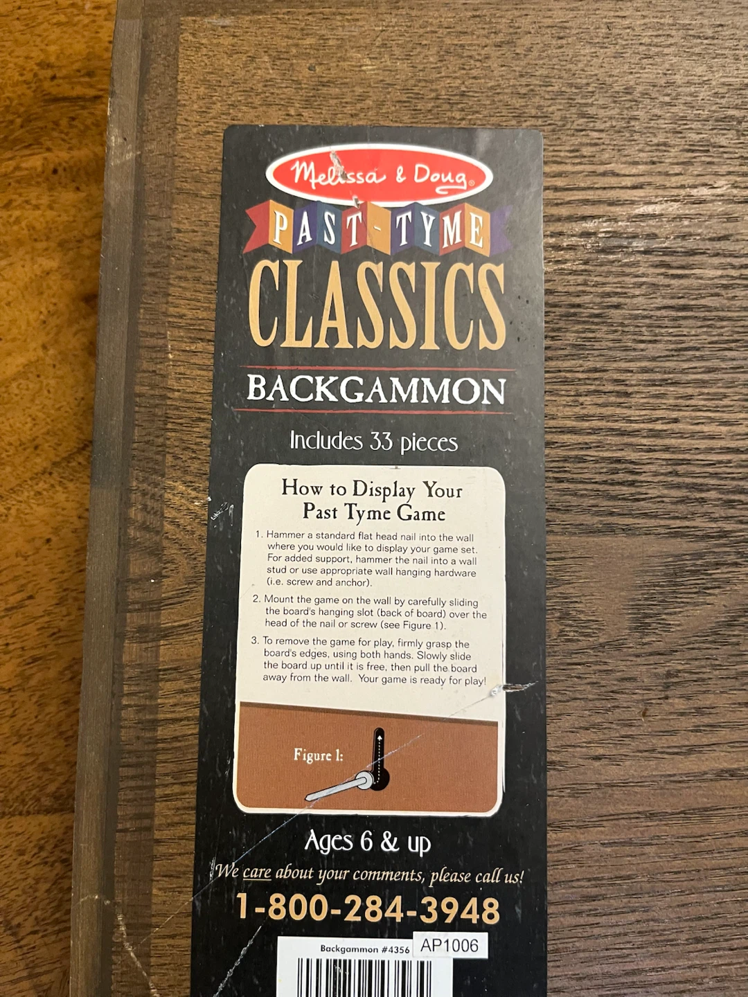 Melissa & Doug Past Time Classics Backgammon Game - photo 3