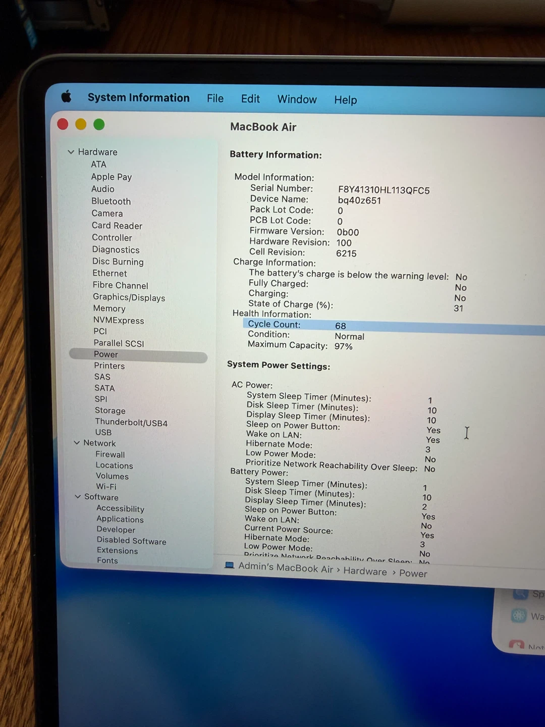 MacBook Air 2022 M2/8GB RAM/256GB SSD/Like New/Fully Functional - photo 5