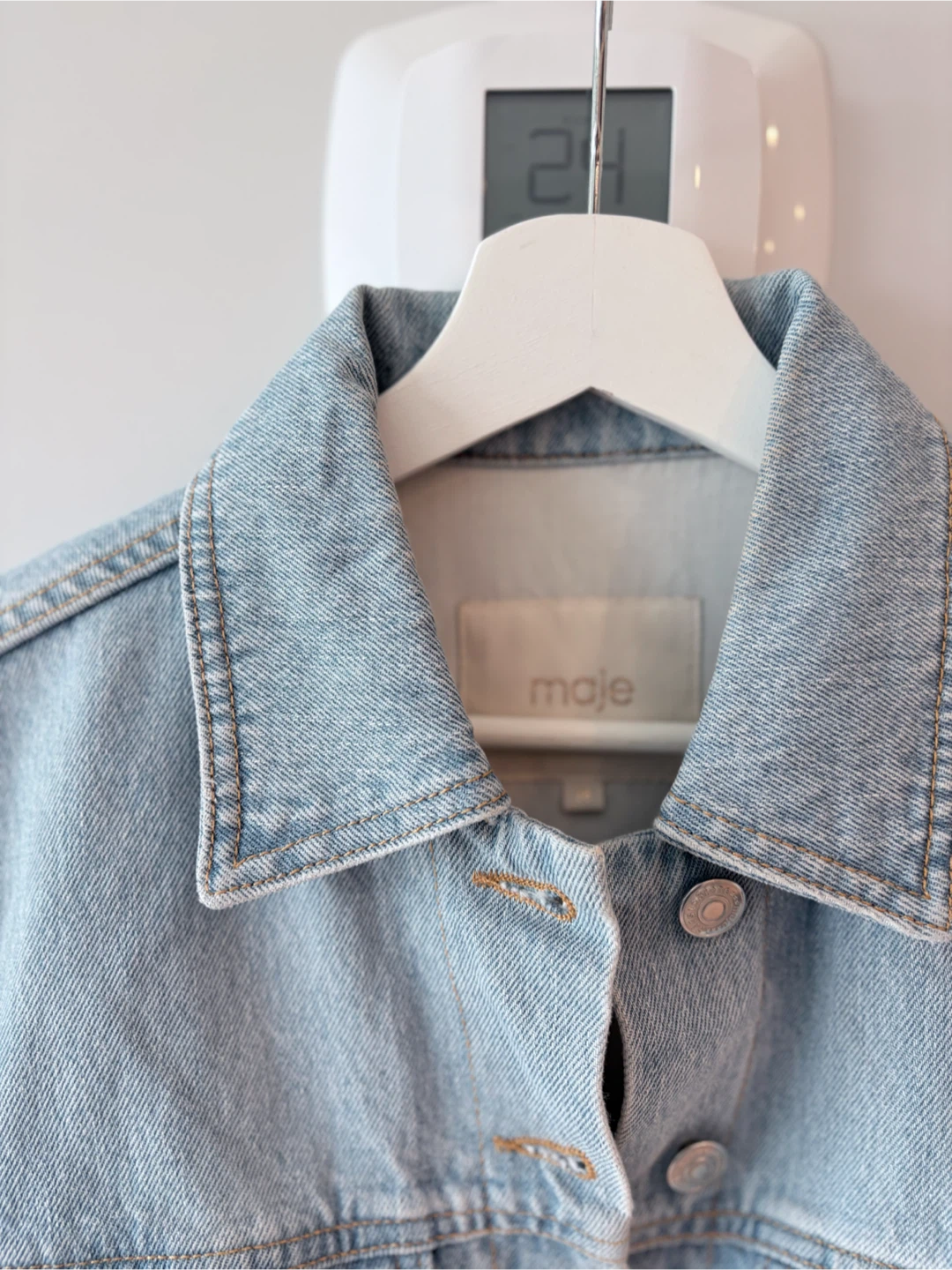 Maje Denim and Knit Jacket - photo 2