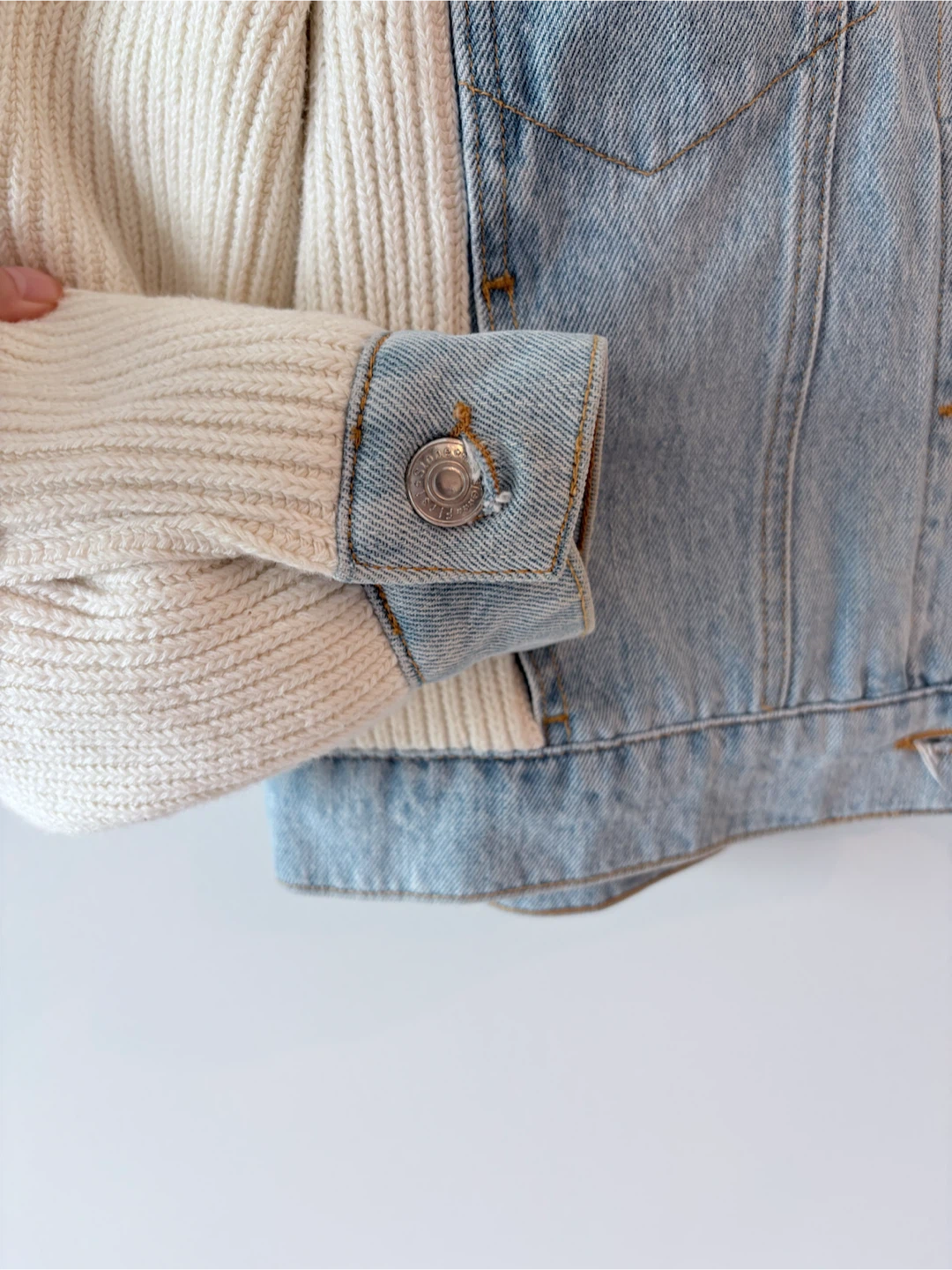 Maje Denim and Knit Jacket - photo 3