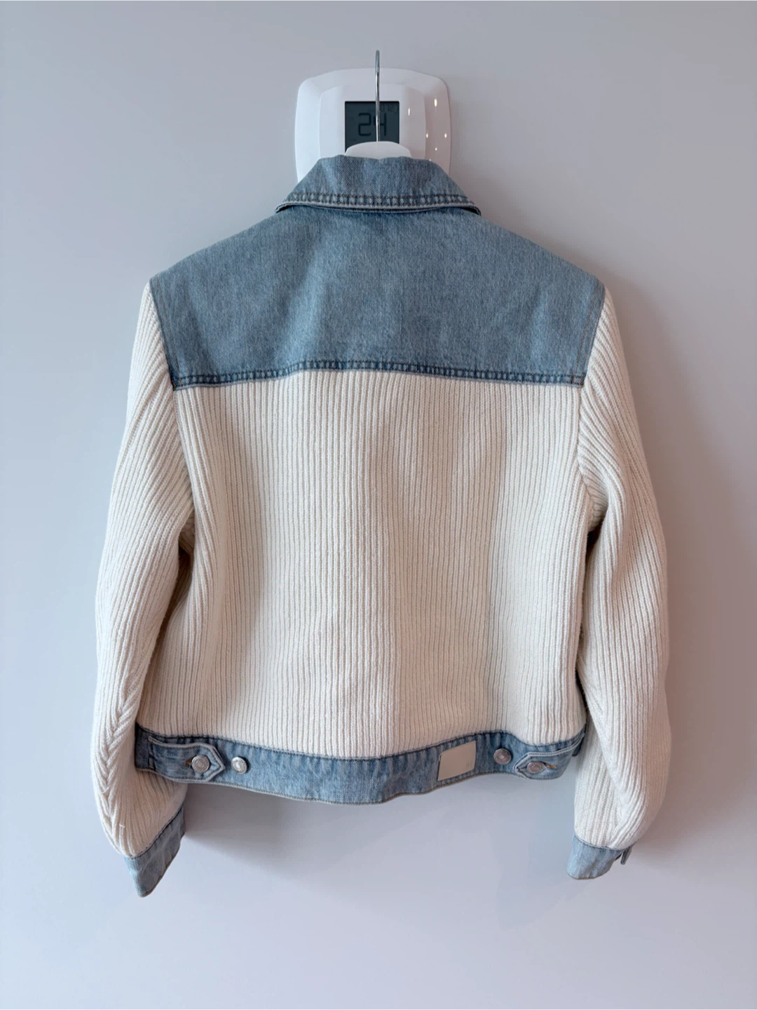 Maje Denim and Knit Jacket - photo 4