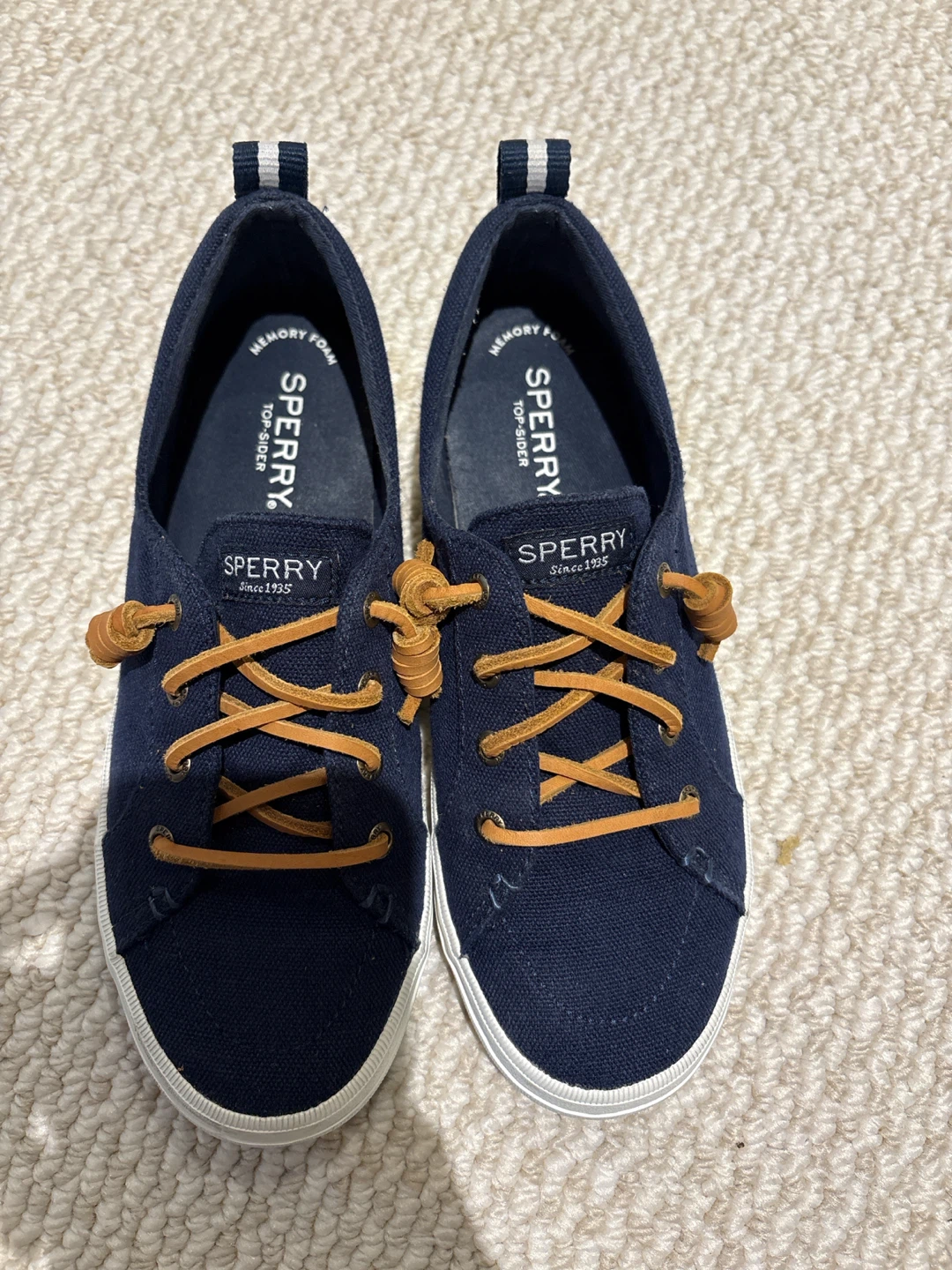 Sperry Top-Sider Navy Canvas Shoes