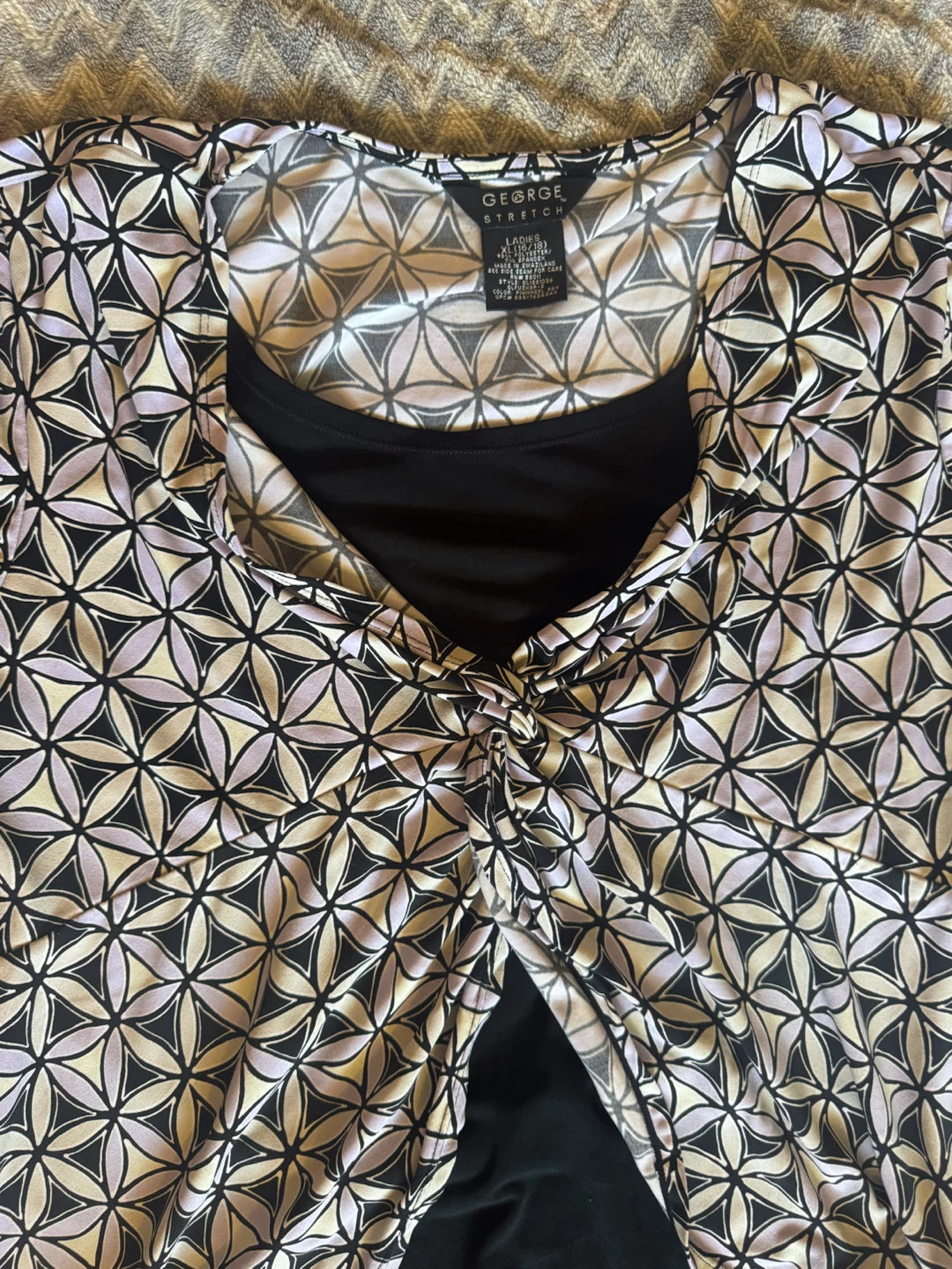 George Ladies XL (16/18) Geometric Print 2-Piece Outfit - photo 2