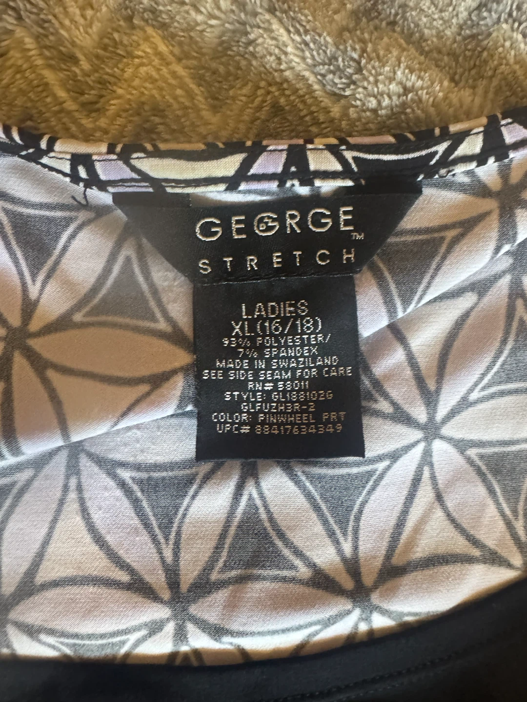 George Ladies XL (16/18) Geometric Print 2-Piece Outfit - photo 4