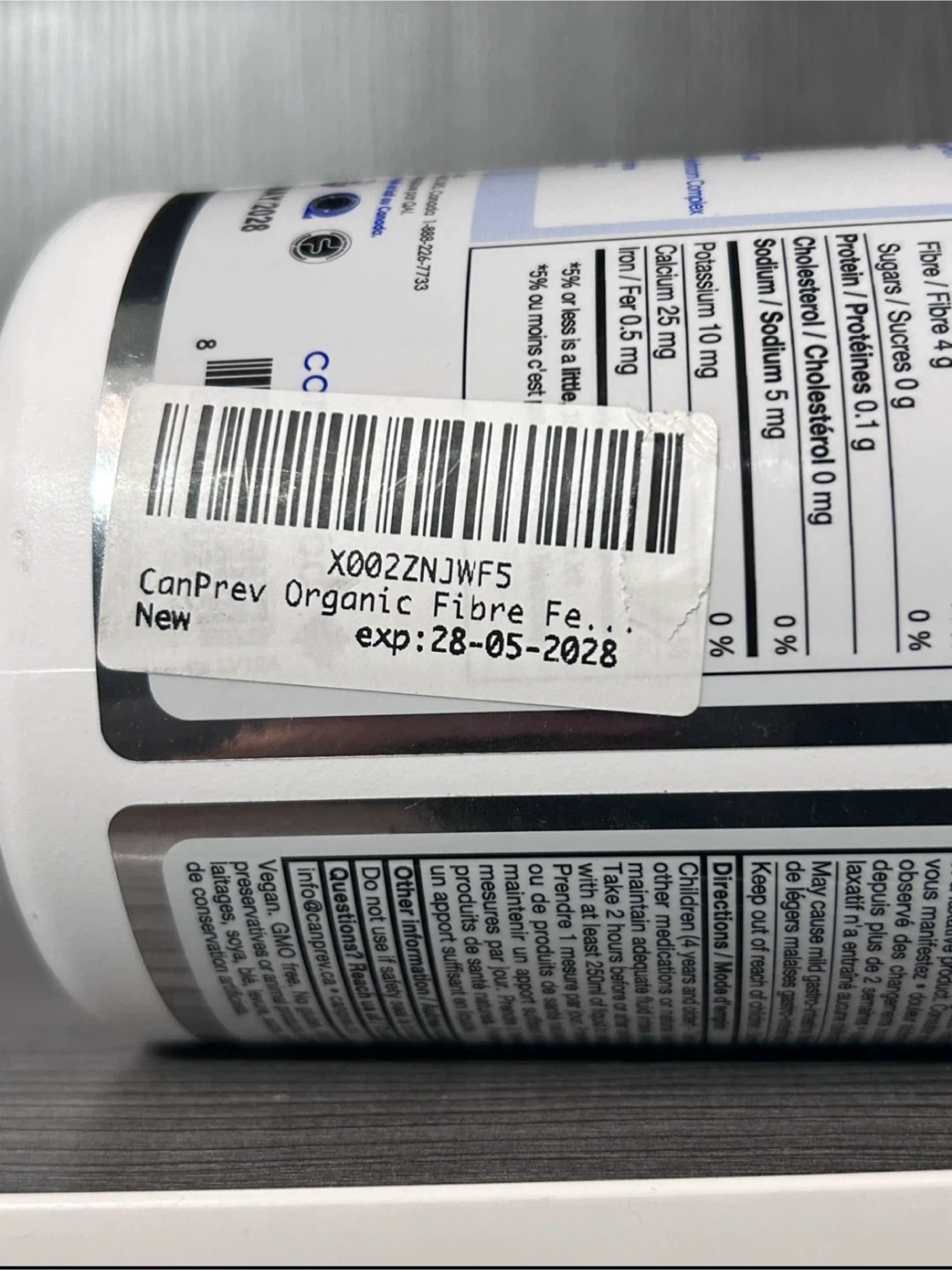 CanPrev Fibre Feel Organic Powder - photo 3
