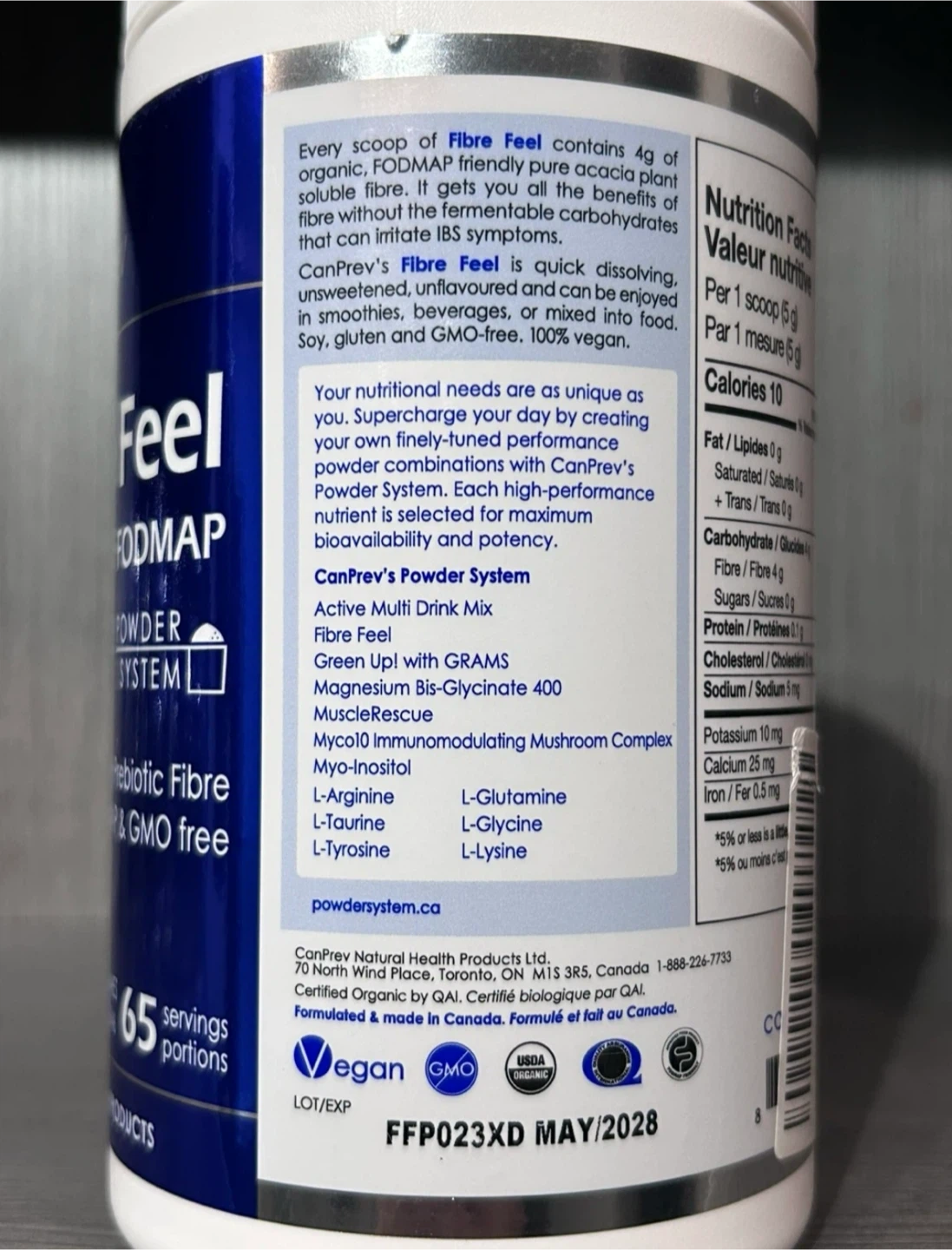 CanPrev Fibre Feel Organic Powder - photo 4