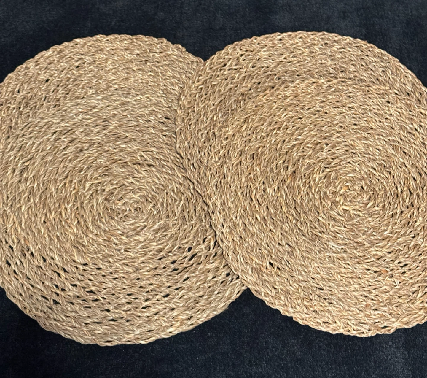 IKEA Woven Round Placemats - Set of 4