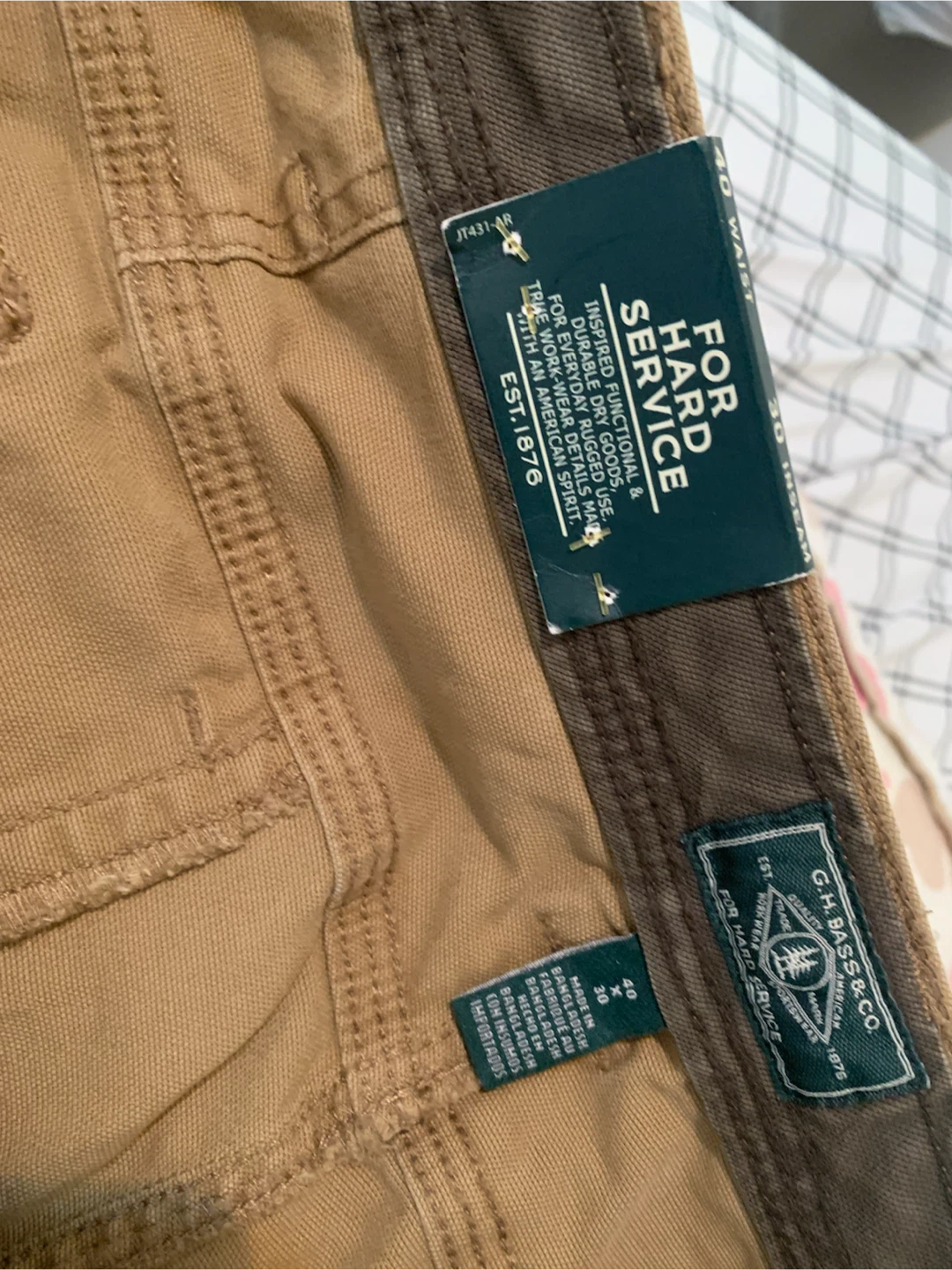 G.H. Bass & Co. Men's Work Pants - photo 2