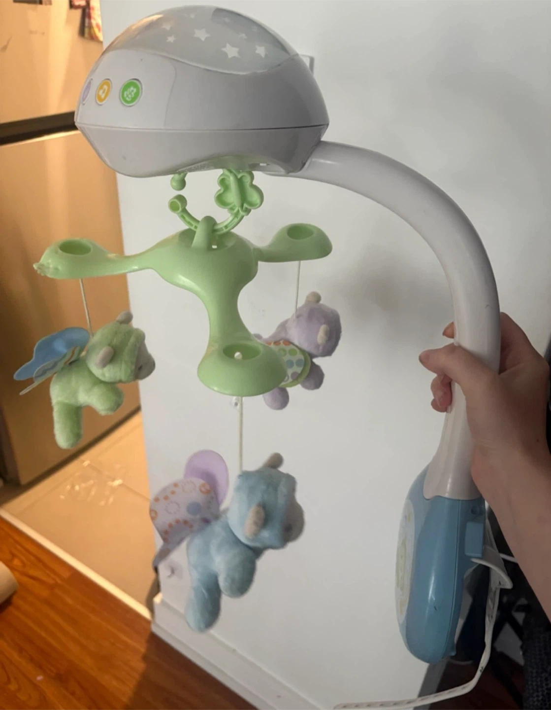 Baby Crib Mobile with Plush Toys