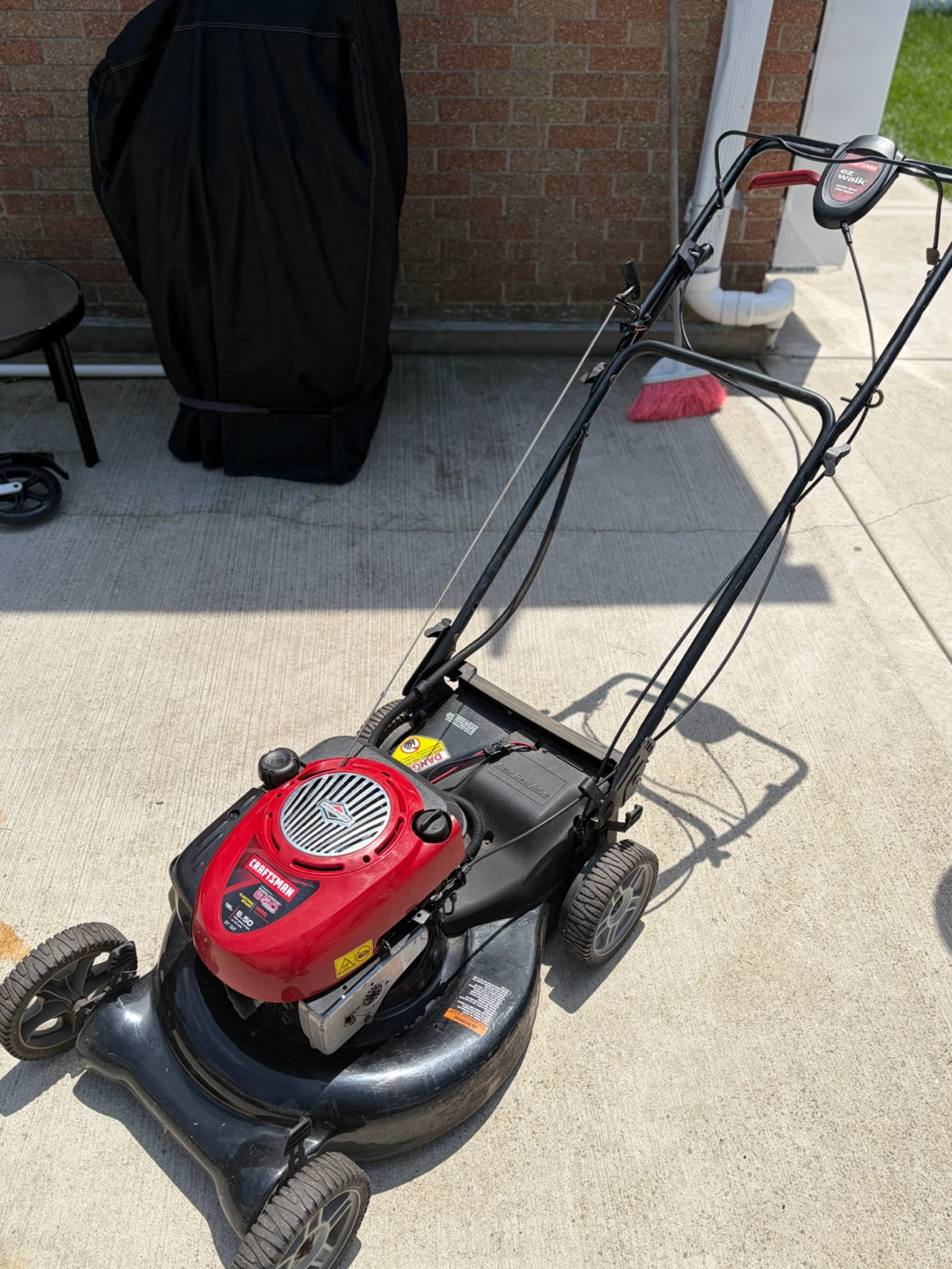 Craftsman 21-inch Gas Push Mower 6.50 ft-lb torque - photo 5