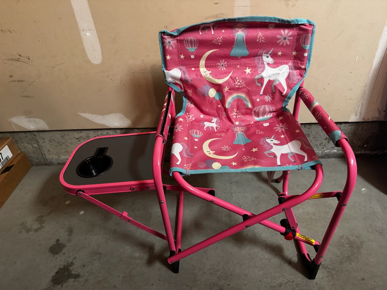 Kids camping Chair with Side Tray