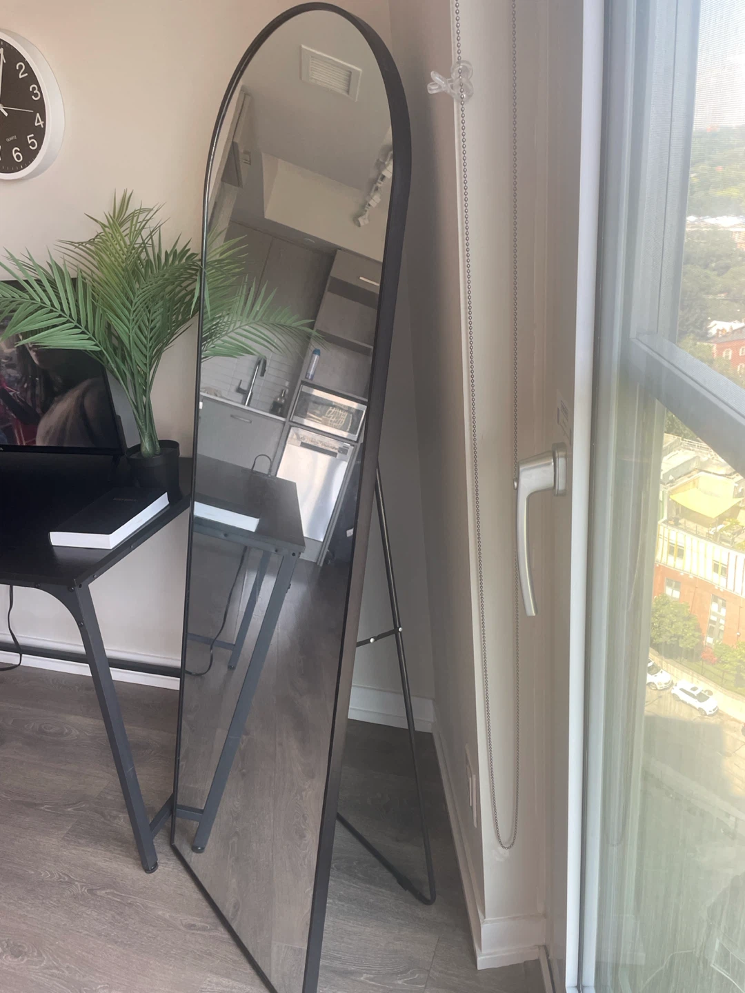 Tall Arch Floor Mirror - photo 2