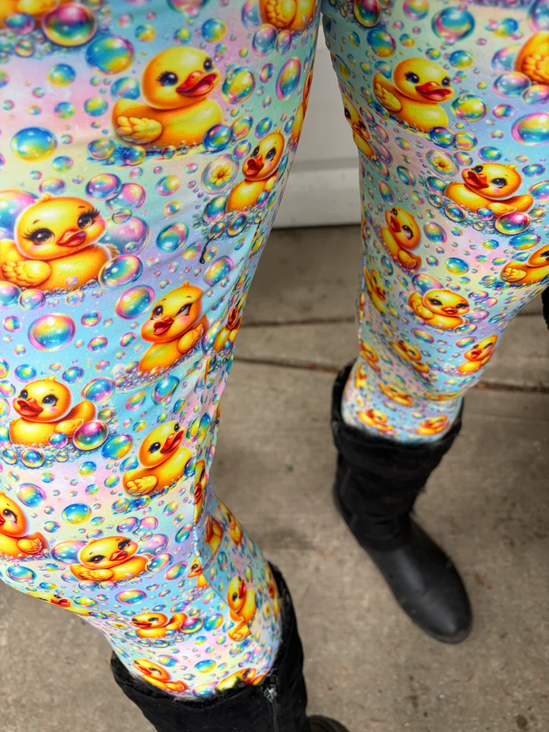 Rubber Ducky Pattern Leggings - photo 3