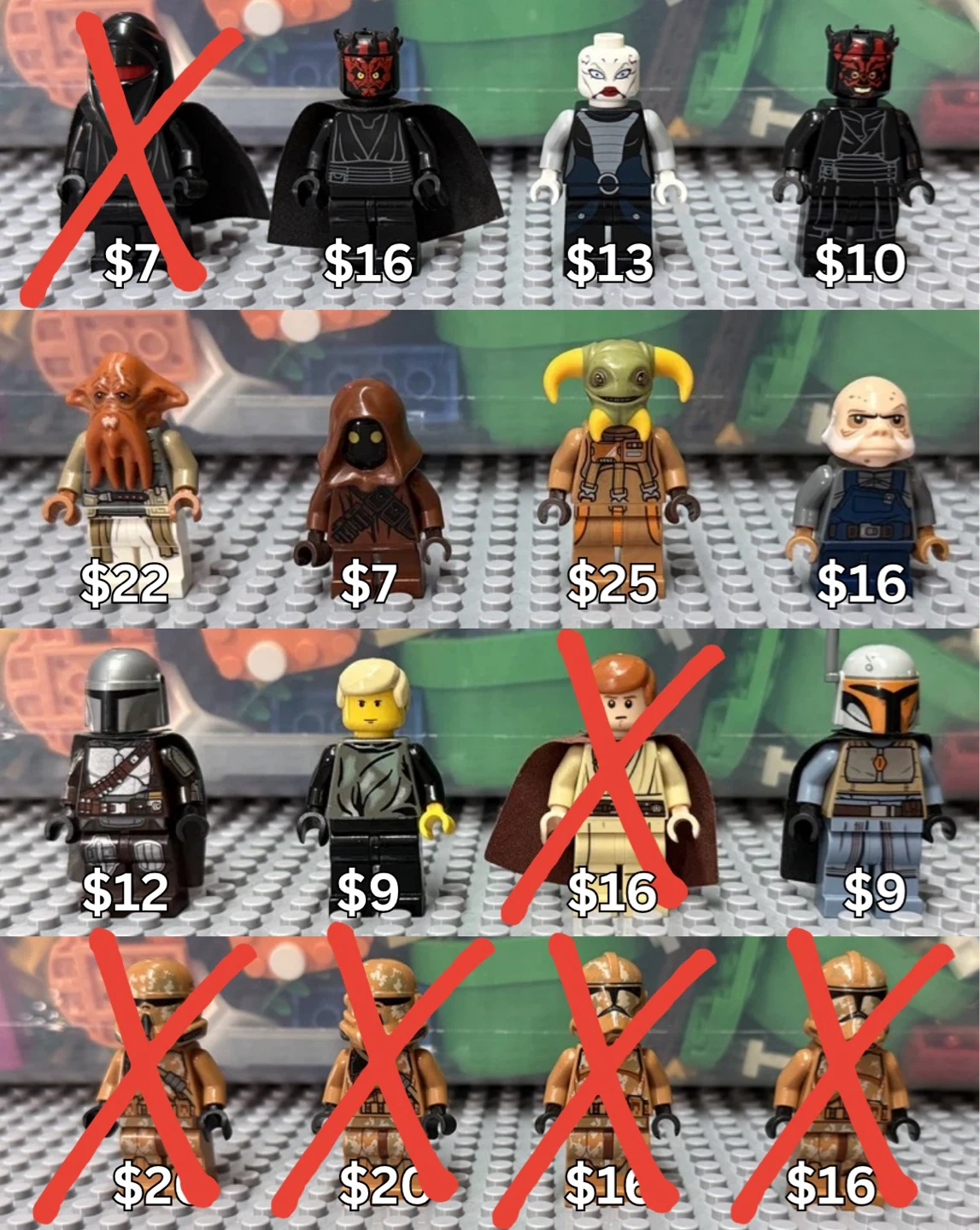 Star Wars LEGO Minifigures