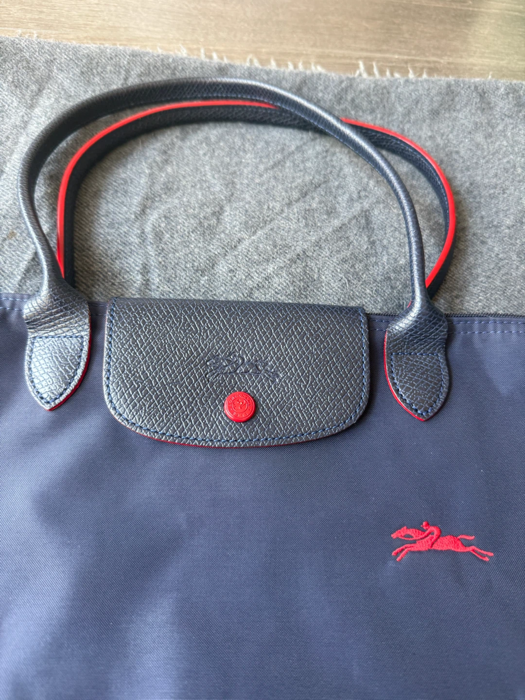 Longchamp Le Pliage Tote Bag - Navy medium - photo 3