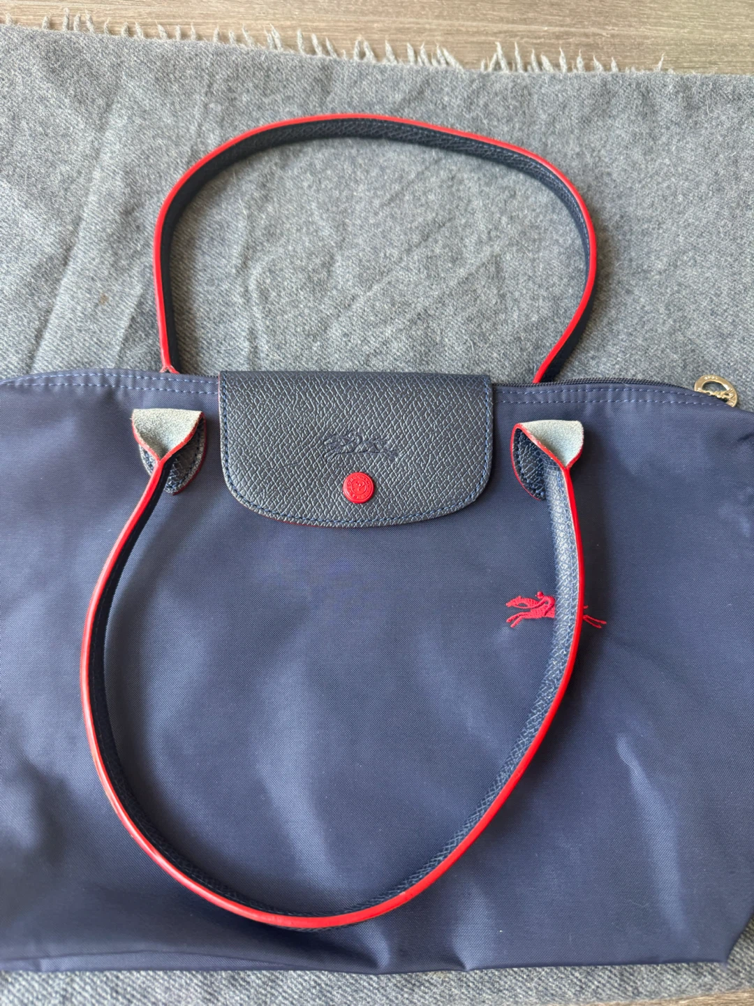 Longchamp Le Pliage Tote Bag - Navy medium - photo 4