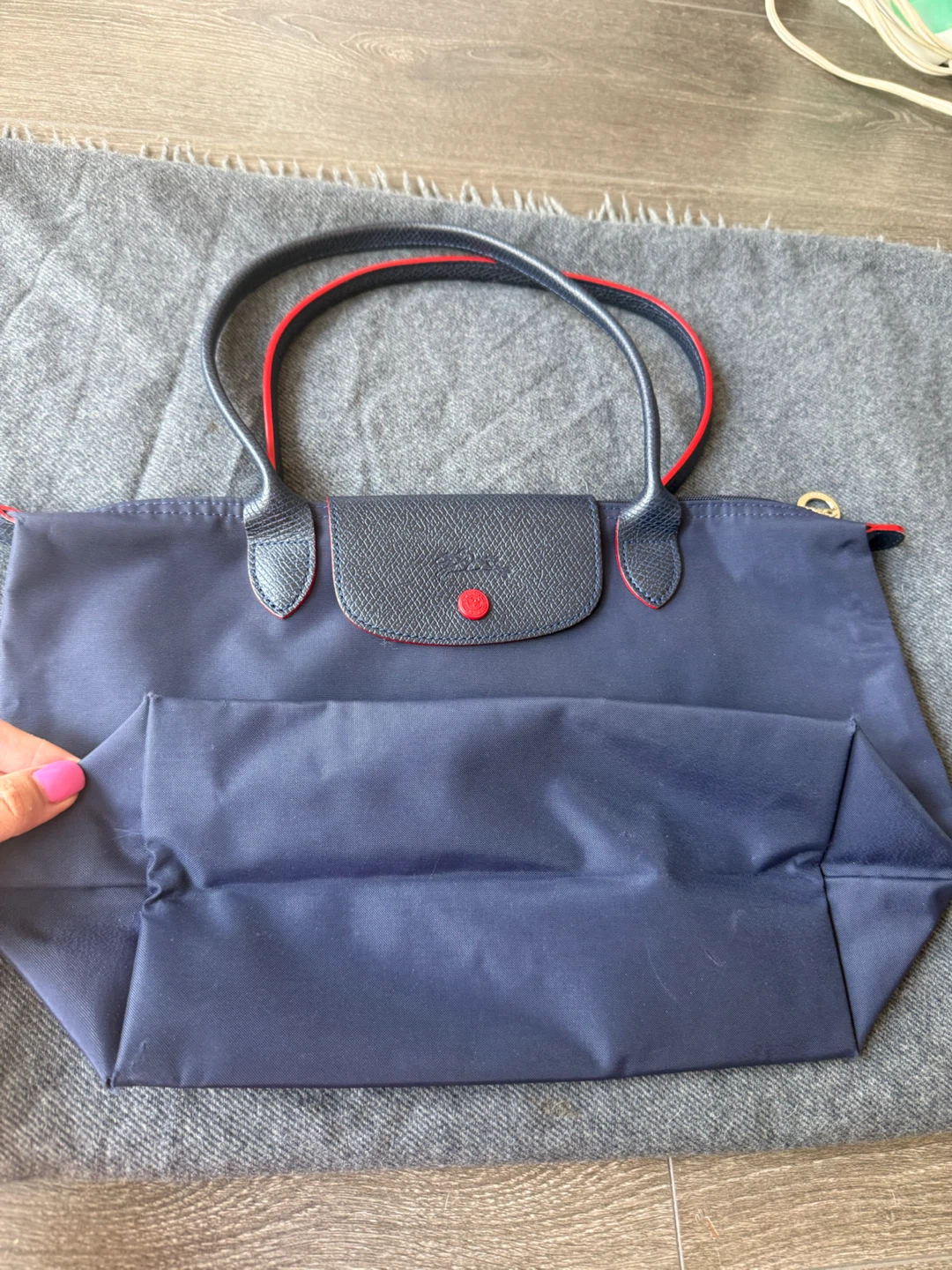 Longchamp Le Pliage Tote Bag - Navy medium - photo 5