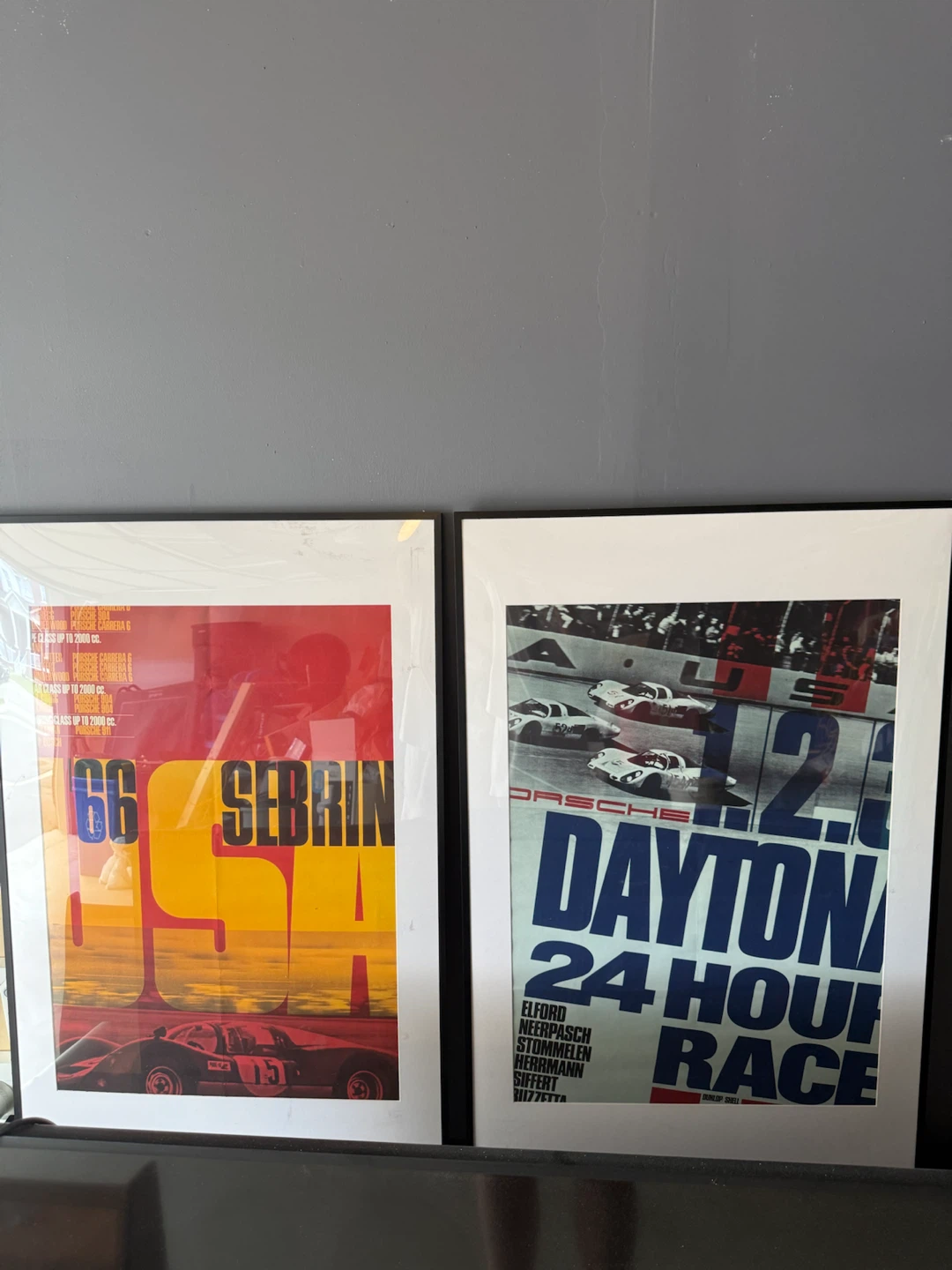 Porsche 24 Hours of Daytona & Sebring Race Posters