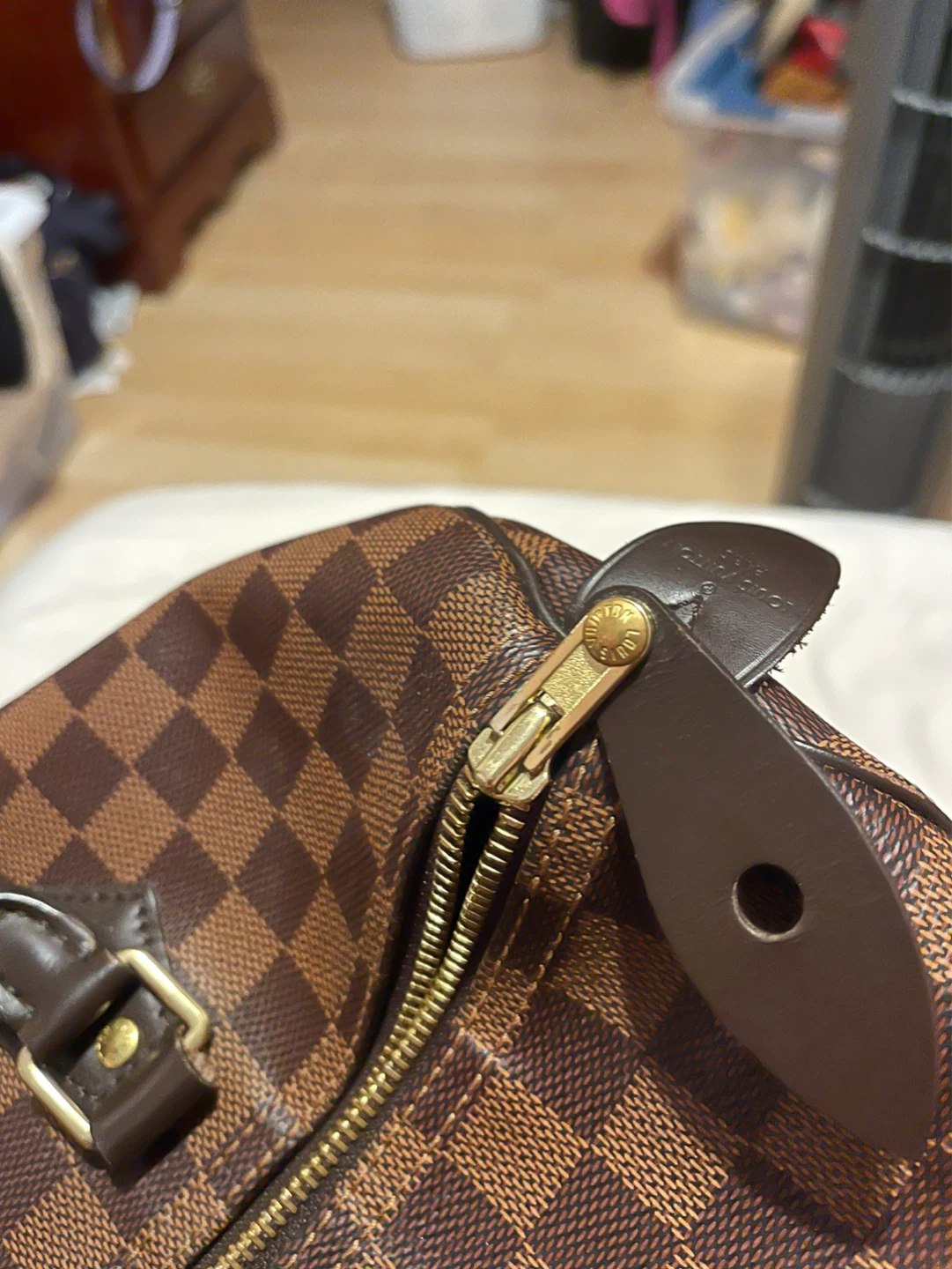 Louis Vuitton Speedy 35 Monogram Canvas Handbag - photo 5