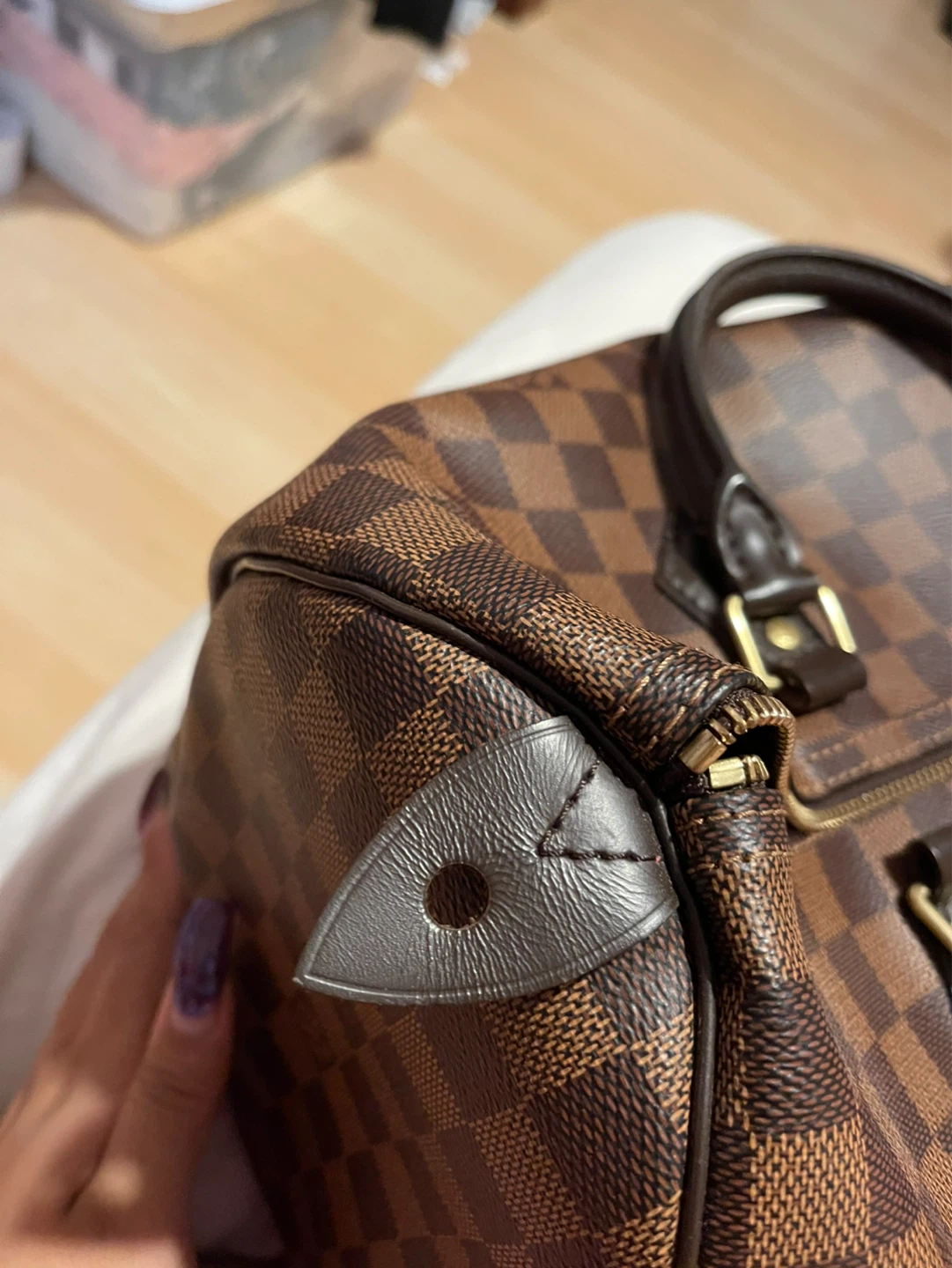 Louis Vuitton Speedy 35 Monogram Canvas Handbag - photo 4