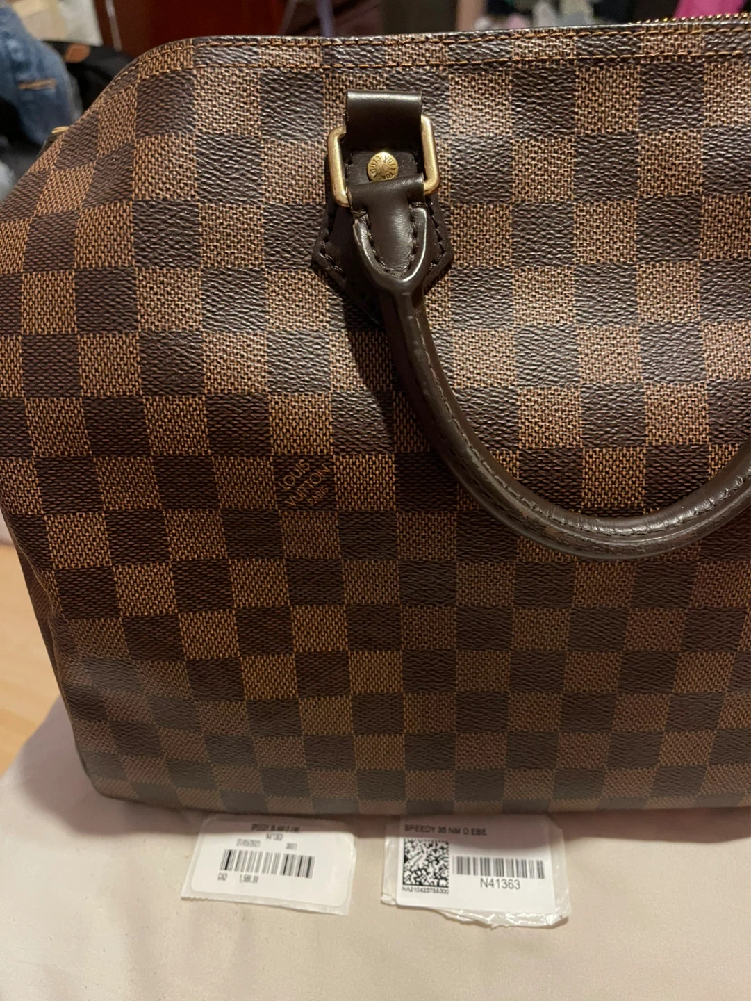 Louis Vuitton Speedy 35 Monogram Canvas Handbag - photo 2