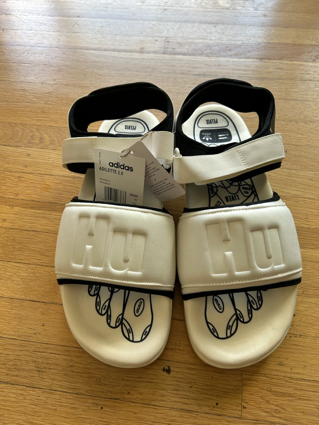 Adidas Adilette 2.0 Slides Size 11 - photo 3