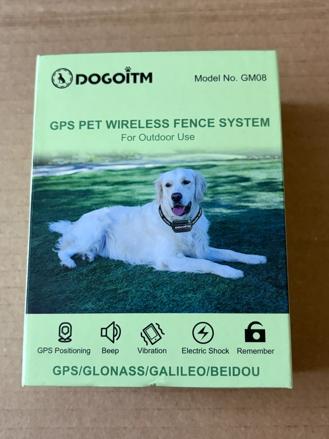New Dogoitm GM08 GPS Wireless Dog Fence System